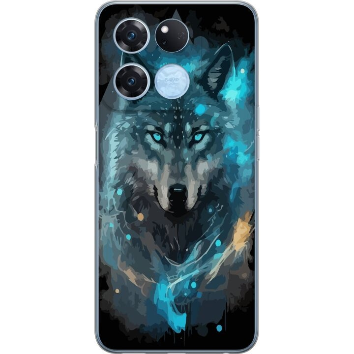 Mobile case for OnePlus Ace Racing with Wolf design in the group SMARTPHONE & TABLETS / Phone cases / OnePlus at TP E-commerce Nordic AB (A57127)