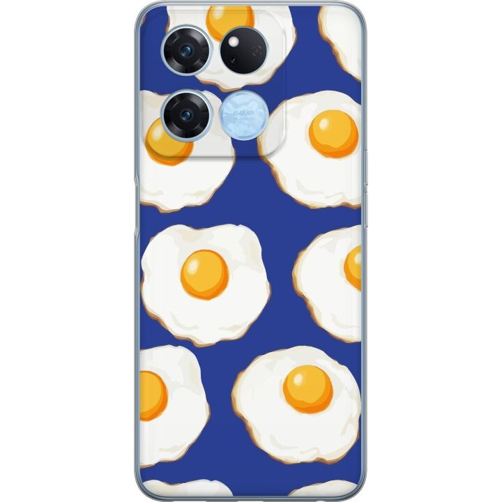 Mobile case for OnePlus Ace Racing with Fried eggs design in the group SMARTPHONE & TABLETS / Phone cases / OnePlus at TP E-commerce Nordic AB (A57128)