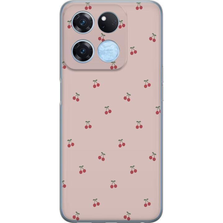 Mobile case for OnePlus Ace Racing with Cherry design in the group SMARTPHONE & TABLETS / Phone cases / OnePlus at TP E-commerce Nordic AB (A57129)