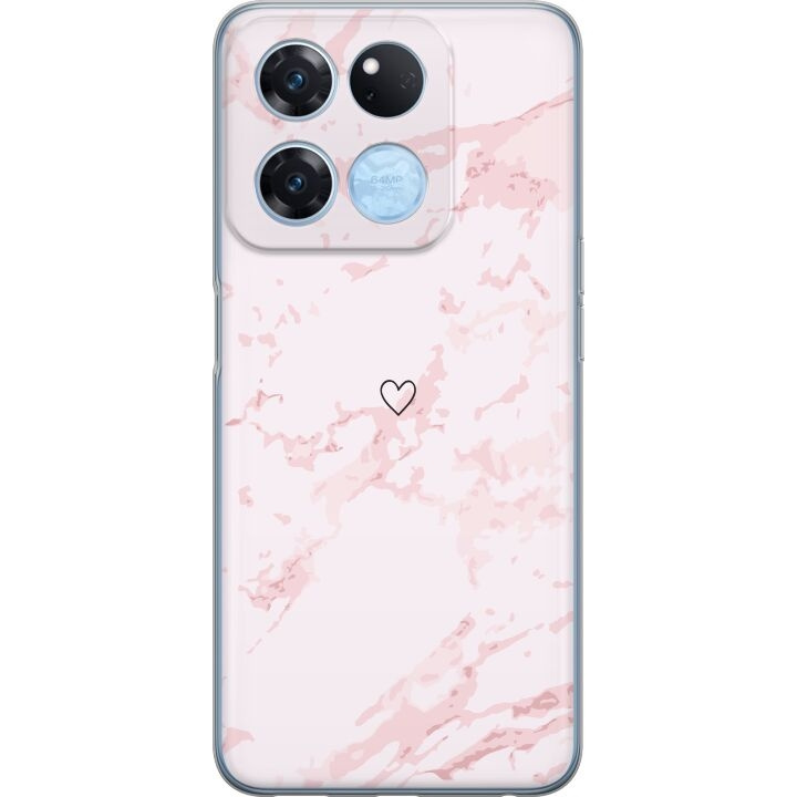 Mobile case for OnePlus Ace Racing with Pink Heart design in the group SMARTPHONE & TABLETS / Phone cases / OnePlus at TP E-commerce Nordic AB (A57145)