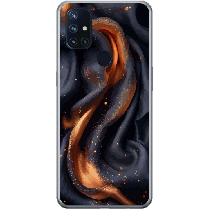 Mobile case for OnePlus Nord N10 5G with Fiery silk design in the group SMARTPHONE & TABLETS / Phone cases / OnePlus at TP E-commerce Nordic AB (A57231)