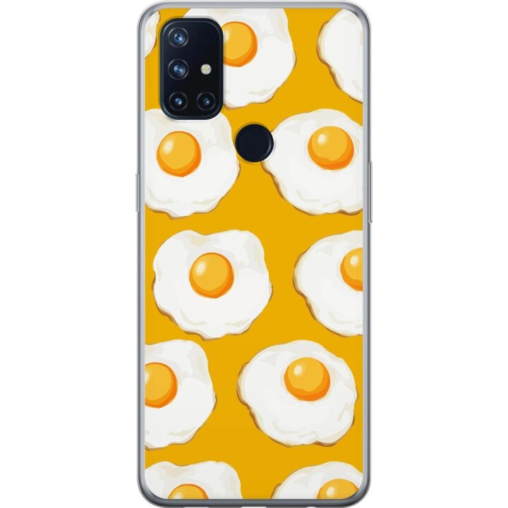 Mobile case for OnePlus Nord N10 5G with Fried egg design in the group SMARTPHONE & TABLETS / Phone cases / OnePlus at TP E-commerce Nordic AB (A57232)