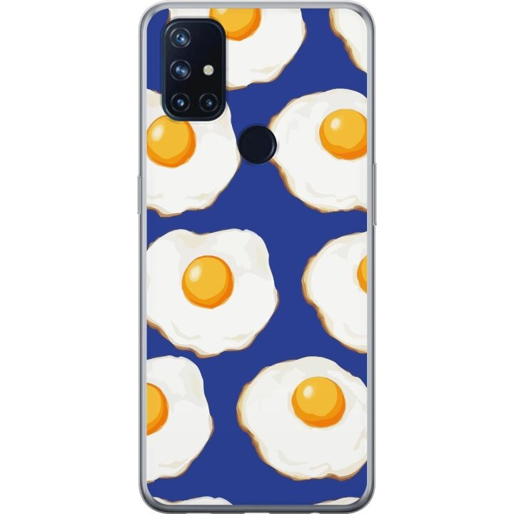 Mobile case for OnePlus Nord N10 5G with Fried eggs design in the group SMARTPHONE & TABLETS / Phone cases / OnePlus at TP E-commerce Nordic AB (A57236)