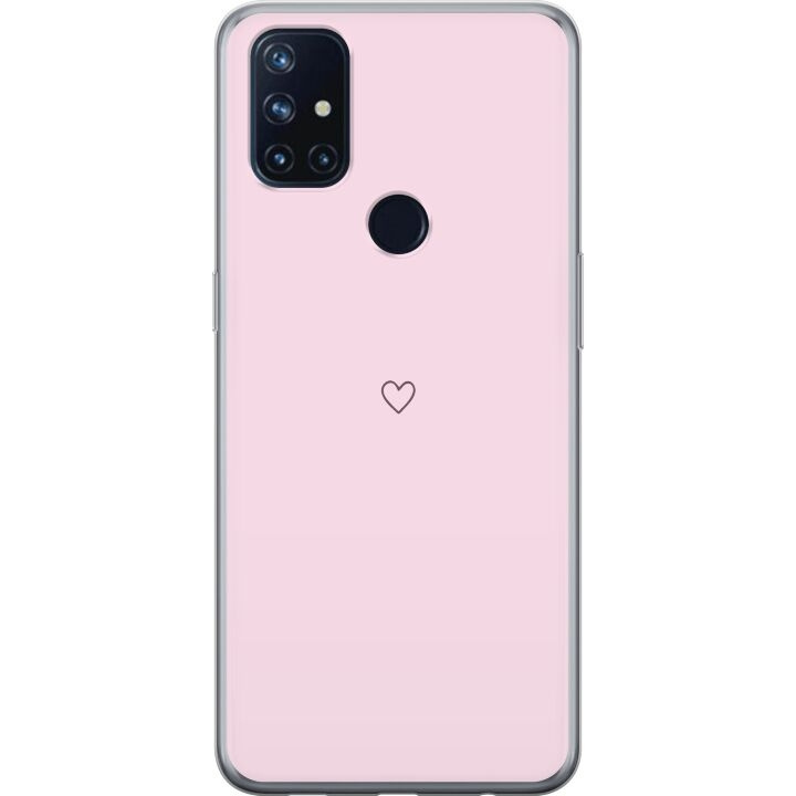 Mobile case for OnePlus Nord N10 5G with Heart design in the group SMARTPHONE & TABLETS / Phone cases / OnePlus at TP E-commerce Nordic AB (A57249)