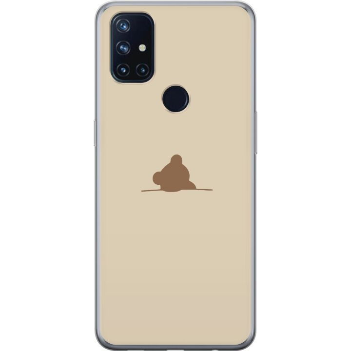 Mobile case for OnePlus Nord N10 5G with Nalle design in the group SMARTPHONE & TABLETS / Phone cases / OnePlus at TP E-commerce Nordic AB (A57250)