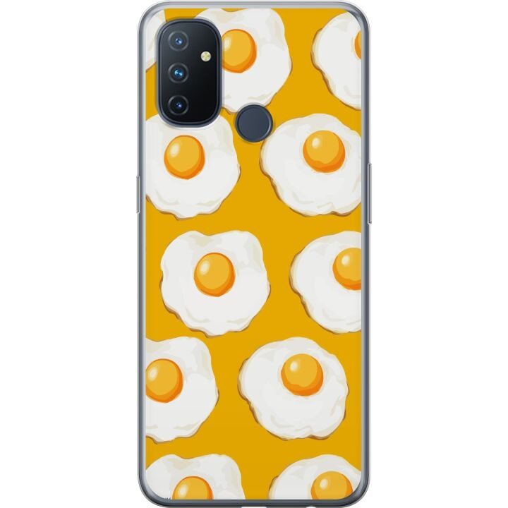 Mobile case for OnePlus Nord N100 with Fried egg design in the group SMARTPHONE & TABLETS / Phone cases / OnePlus at TP E-commerce Nordic AB (A57286)