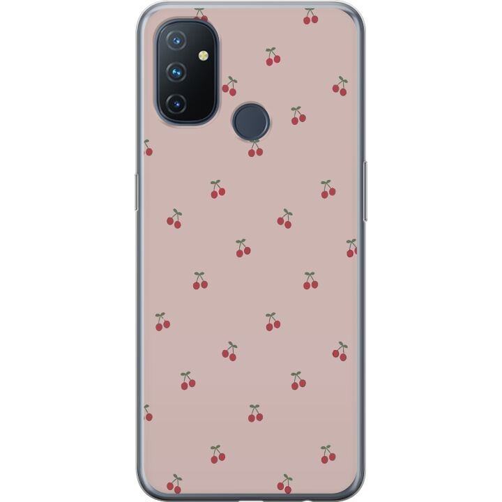 Mobile case for OnePlus Nord N100 with Cherry design in the group SMARTPHONE & TABLETS / Phone cases / OnePlus at TP E-commerce Nordic AB (A57291)