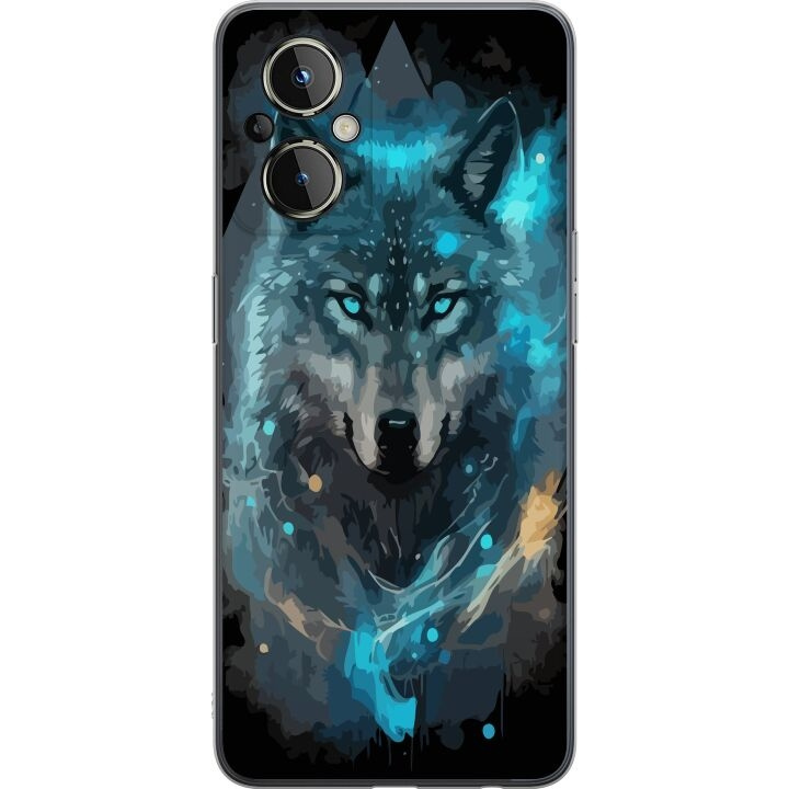 Mobile case for OnePlus Nord N20 5G with Wolf design in the group SMARTPHONE & TABLETS / Phone cases / OnePlus at TP E-commerce Nordic AB (A57370)