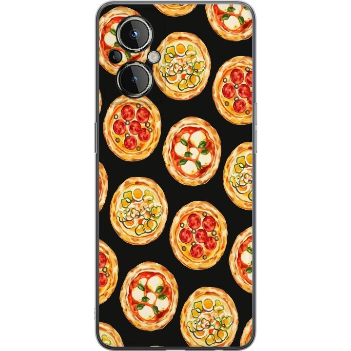 Mobile case for OnePlus Nord N20 5G with Pizza design in the group SMARTPHONE & TABLETS / Phone cases / OnePlus at TP E-commerce Nordic AB (A57378)