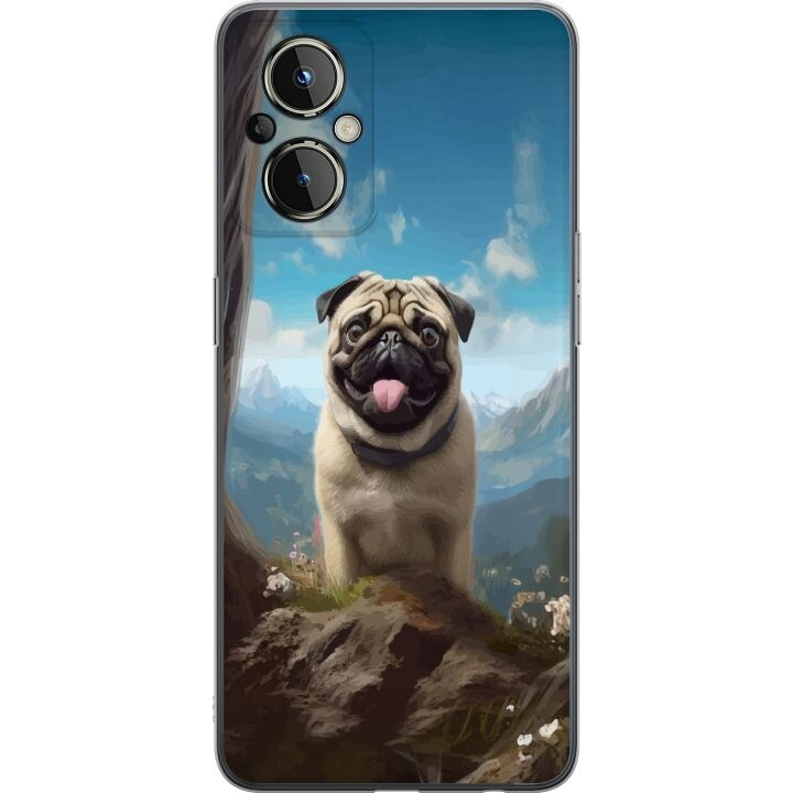 Mobile case for OnePlus Nord N20 5G with Happy Dog design in the group SMARTPHONE & TABLETS / Phone cases / OnePlus at TP E-commerce Nordic AB (A57383)