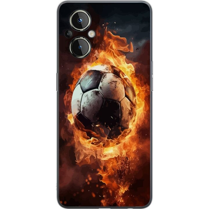 Mobile case for OnePlus Nord N20 5G with Football design in the group SMARTPHONE & TABLETS / Phone cases / OnePlus at TP E-commerce Nordic AB (A57386)