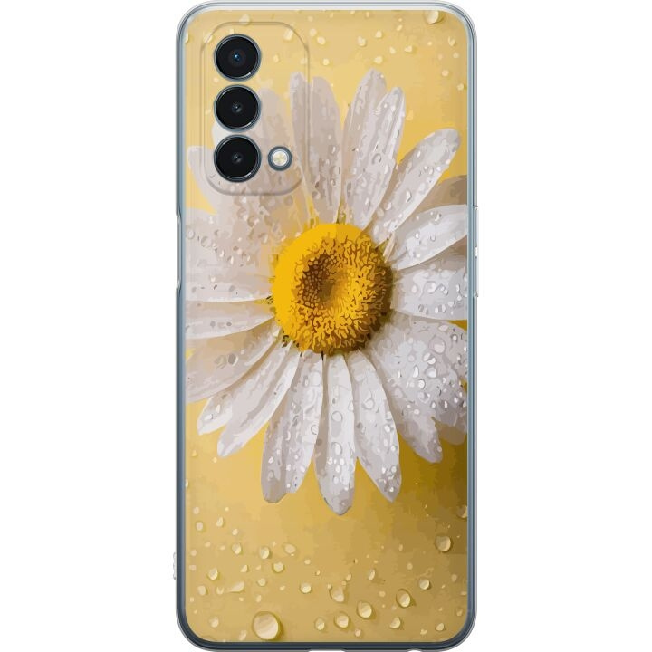 Mobile case for OnePlus Nord N200 5G with Porslinsblomma design in the group SMARTPHONE & TABLETS / Phone cases / OnePlus at TP E-commerce Nordic AB (A57392)