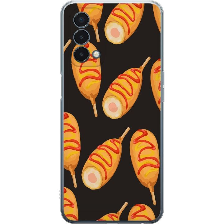 Mobile case for OnePlus Nord N200 5G with Chicken drumstick design in the group SMARTPHONE & TABLETS / Phone cases / OnePlus at TP E-commerce Nordic AB (A57401)