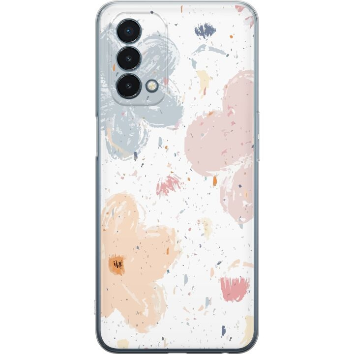 Mobile case for OnePlus Nord N200 5G with Flowers design in the group SMARTPHONE & TABLETS / Phone cases / OnePlus at TP E-commerce Nordic AB (A57404)