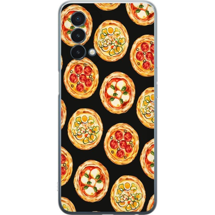 Mobile case for OnePlus Nord N200 5G with Pizza design in the group SMARTPHONE & TABLETS / Phone cases / OnePlus at TP E-commerce Nordic AB (A57405)