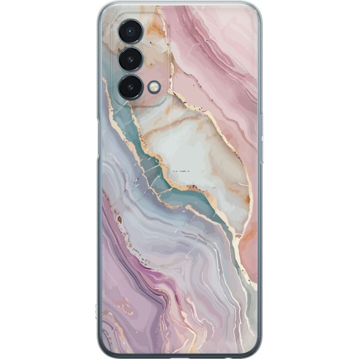 Mobile case for OnePlus Nord N200 5G with Marble design in the group SMARTPHONE & TABLETS / Phone cases / OnePlus at TP E-commerce Nordic AB (A57414)