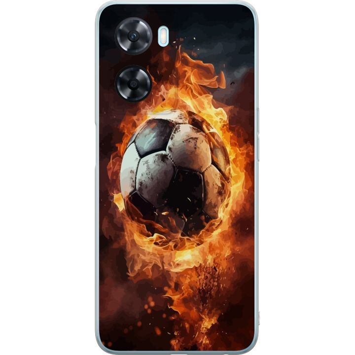 Mobile case for OnePlus Nord N20 SE with Football design in the group SMARTPHONE & TABLETS / Phone cases / OnePlus at TP E-commerce Nordic AB (A57467)