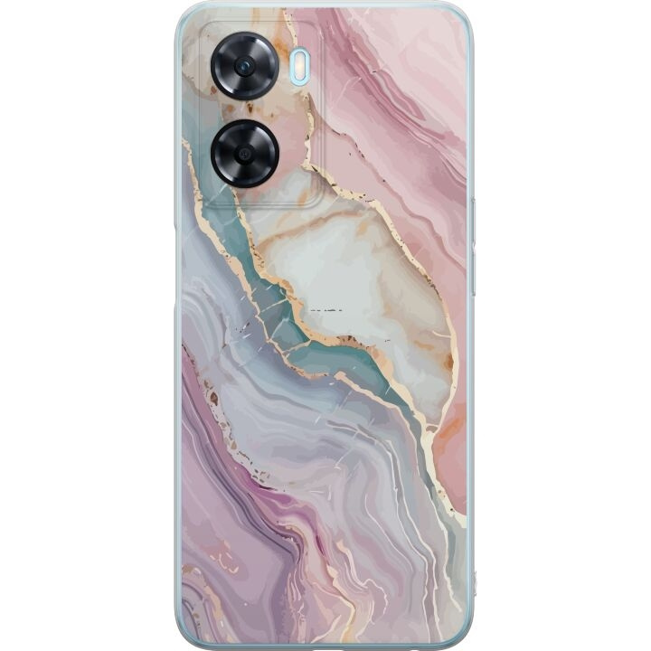 Mobile case for OnePlus Nord N20 SE with Marble design in the group SMARTPHONE & TABLETS / Phone cases / OnePlus at TP E-commerce Nordic AB (A57468)