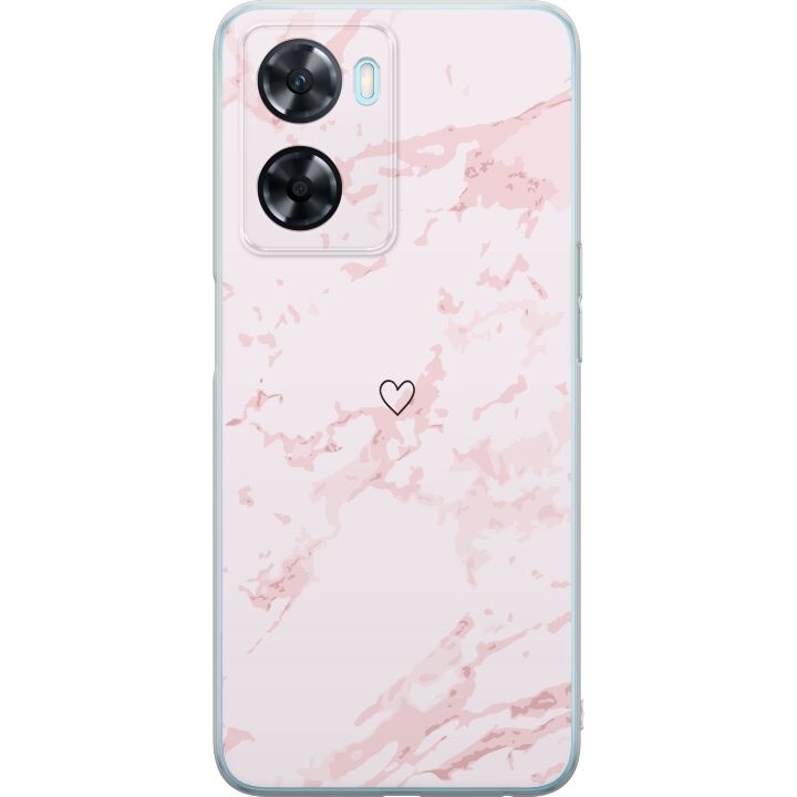 Mobile case for OnePlus Nord N20 SE with Pink Heart design in the group SMARTPHONE & TABLETS / Phone cases / OnePlus at TP E-commerce Nordic AB (A57469)