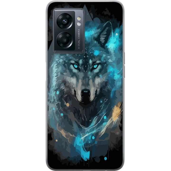 Mobile case for OnePlus Nord N300 with Wolf design in the group SMARTPHONE & TABLETS / Phone cases / OnePlus at TP E-commerce Nordic AB (A57532)