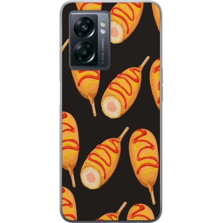 Mobile case for OnePlus Nord N300 with Chicken drumstick design in the group SMARTPHONE & TABLETS / Phone cases / OnePlus at TP E-commerce Nordic AB (A57536)