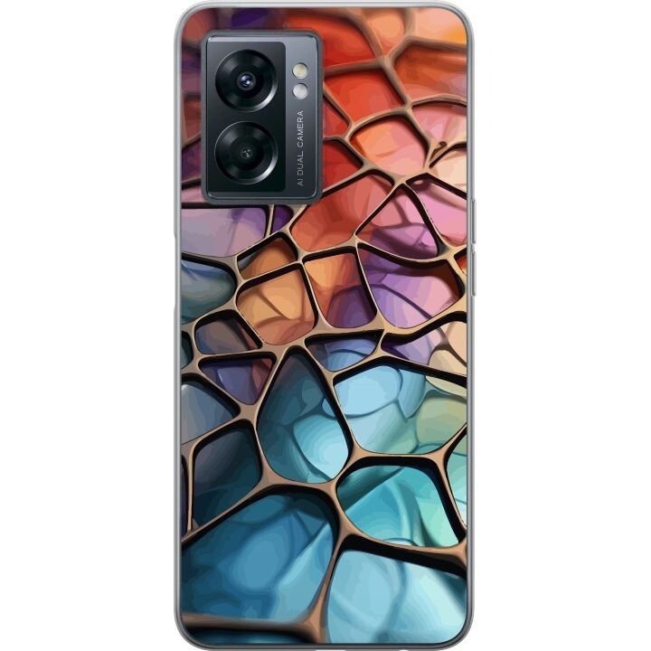 Mobile case for OnePlus Nord N300 with Metallic pattern design in the group SMARTPHONE & TABLETS / Phone cases / OnePlus at TP E-commerce Nordic AB (A57537)