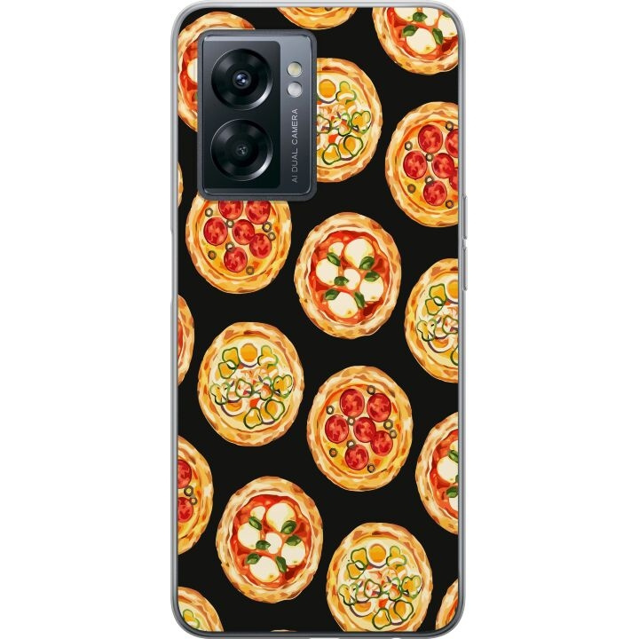 Mobile case for OnePlus Nord N300 with Pizza design in the group SMARTPHONE & TABLETS / Phone cases / OnePlus at TP E-commerce Nordic AB (A57540)