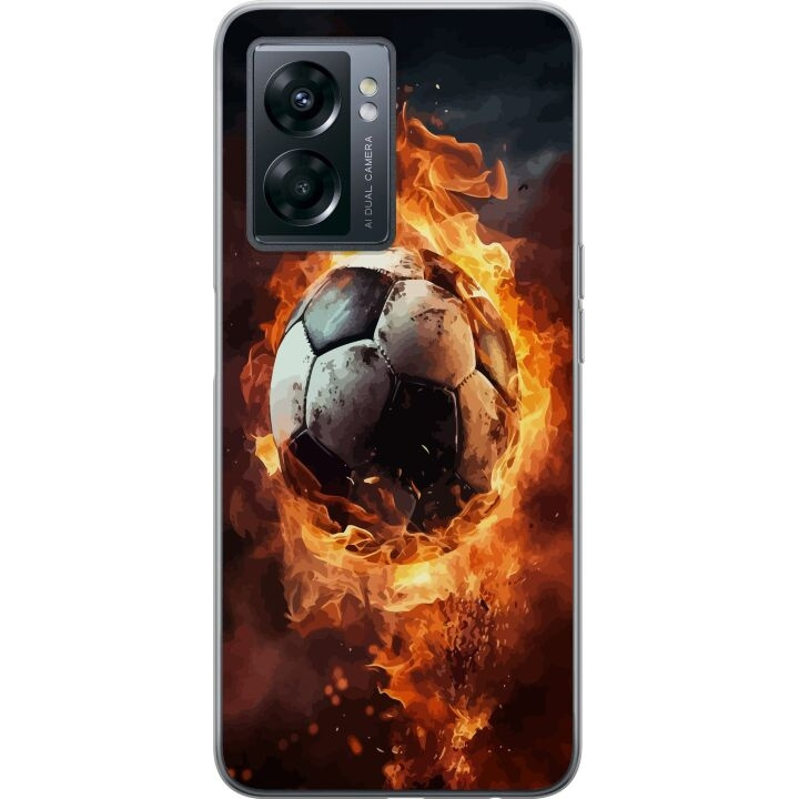 Mobile case for OnePlus Nord N300 with Football design in the group SMARTPHONE & TABLETS / Phone cases / OnePlus at TP E-commerce Nordic AB (A57548)