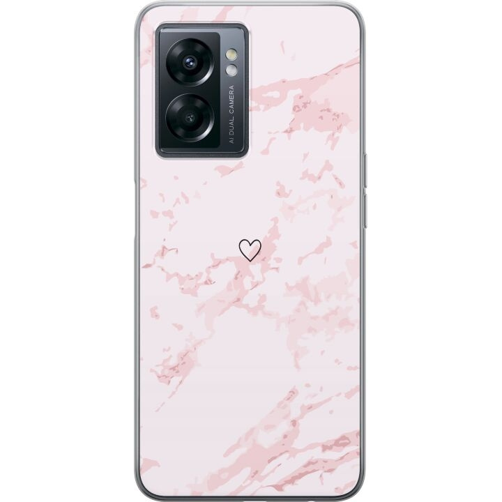 Mobile case for OnePlus Nord N300 with Pink Heart design in the group SMARTPHONE & TABLETS / Phone cases / OnePlus at TP E-commerce Nordic AB (A57550)