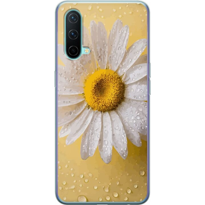 Mobile case for OnePlus Nord CE 5G with Porslinsblomma design in the group SMARTPHONE & TABLETS / Phone cases / OnePlus at TP E-commerce Nordic AB (A57581)