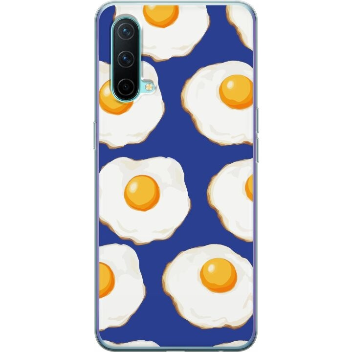 Mobile case for OnePlus Nord CE 5G with Fried eggs design in the group SMARTPHONE & TABLETS / Phone cases / OnePlus at TP E-commerce Nordic AB (A57587)