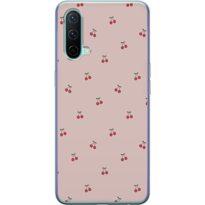 Mobile case for OnePlus Nord CE 5G with Cherry design in the group SMARTPHONE & TABLETS / Phone cases / OnePlus at TP E-commerce Nordic AB (A57588)