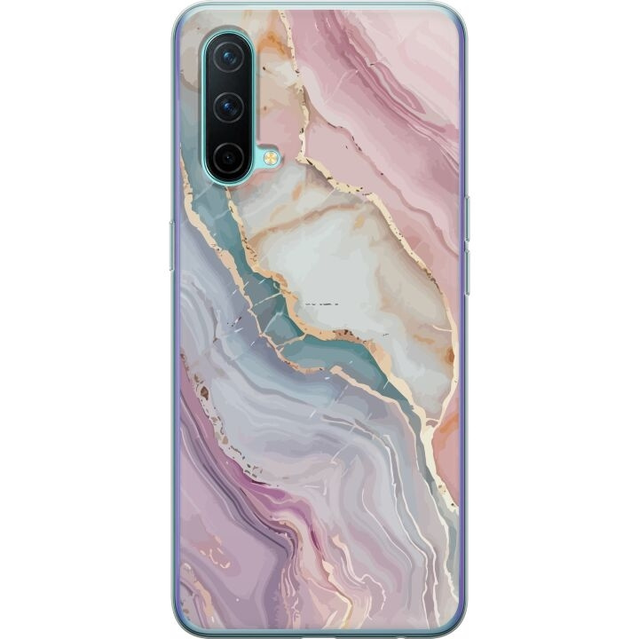 Mobile case for OnePlus Nord CE 5G with Marble design in the group SMARTPHONE & TABLETS / Phone cases / OnePlus at TP E-commerce Nordic AB (A57603)