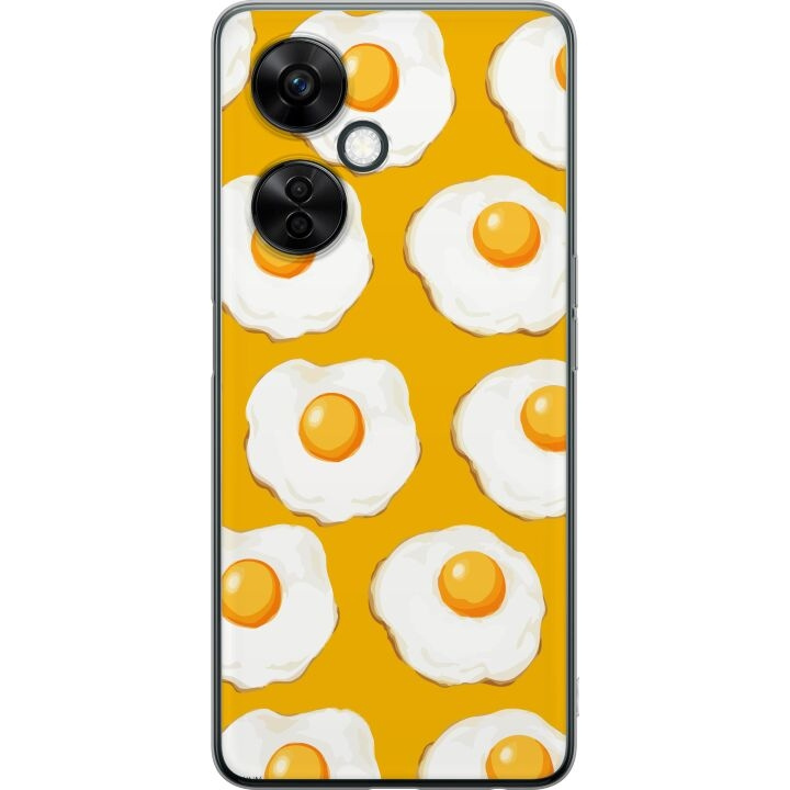 Mobile case for OnePlus Nord CE3 with Fried egg design in the group SMARTPHONE & TABLETS / Phone cases / OnePlus at TP E-commerce Nordic AB (A57691)