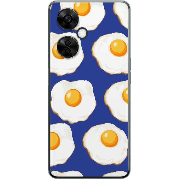 Mobile case for OnePlus Nord CE3 with Fried eggs design in the group SMARTPHONE & TABLETS / Phone cases / OnePlus at TP E-commerce Nordic AB (A57695)