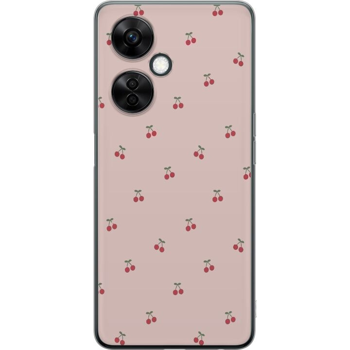 Mobile case for OnePlus Nord CE3 with Cherry design in the group SMARTPHONE & TABLETS / Phone cases / OnePlus at TP E-commerce Nordic AB (A57696)