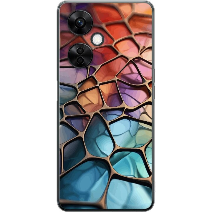 Mobile case for OnePlus Nord CE3 with Metallic pattern design in the group SMARTPHONE & TABLETS / Phone cases / OnePlus at TP E-commerce Nordic AB (A57699)