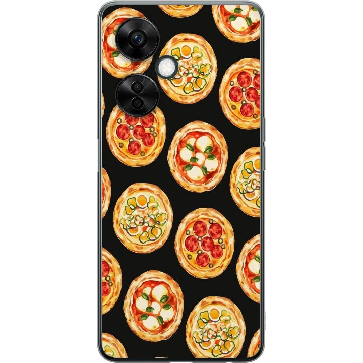 Mobile case for OnePlus Nord CE3 with Pizza design in the group SMARTPHONE & TABLETS / Phone cases / OnePlus at TP E-commerce Nordic AB (A57702)