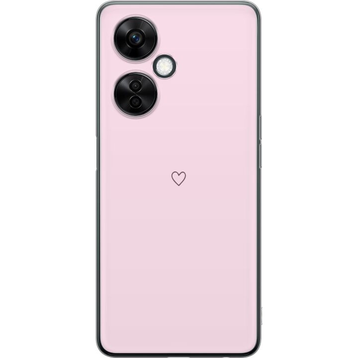 Mobile case for OnePlus Nord CE3 with Heart design in the group SMARTPHONE & TABLETS / Phone cases / OnePlus at TP E-commerce Nordic AB (A57708)