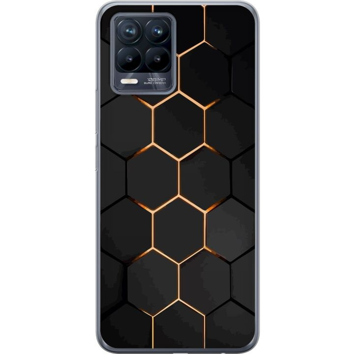 Mobile case for Realme 8 with Luxurious Pattern design in the group SMARTPHONE & TABLETS / Phone cases / Realme at TP E-commerce Nordic AB (A57984)