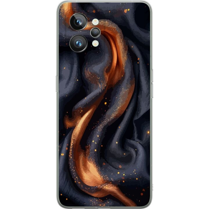 Mobile case for Realme GT2 Pro with Fiery silk design in the group SMARTPHONE & TABLETS / Phone cases / Realme at TP E-commerce Nordic AB (A58041)