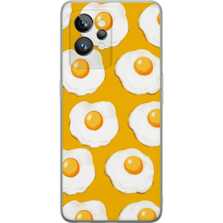 Mobile case for Realme GT2 Pro with Fried egg design in the group SMARTPHONE & TABLETS / Phone cases / Realme at TP E-commerce Nordic AB (A58042)