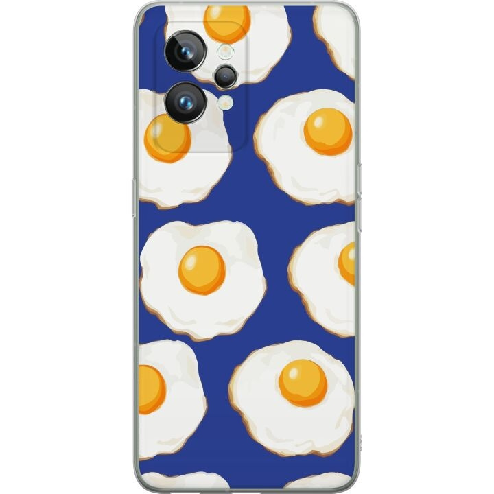 Mobile case for Realme GT2 Pro with Fried eggs design in the group SMARTPHONE & TABLETS / Phone cases / Realme at TP E-commerce Nordic AB (A58046)