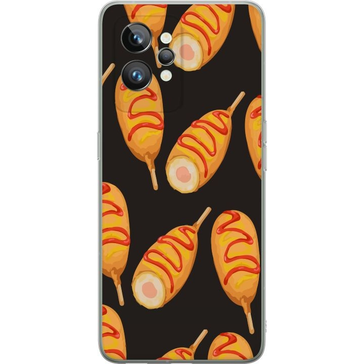 Mobile case for Realme GT2 Pro with Chicken drumstick design in the group SMARTPHONE & TABLETS / Phone cases / Realme at TP E-commerce Nordic AB (A58049)