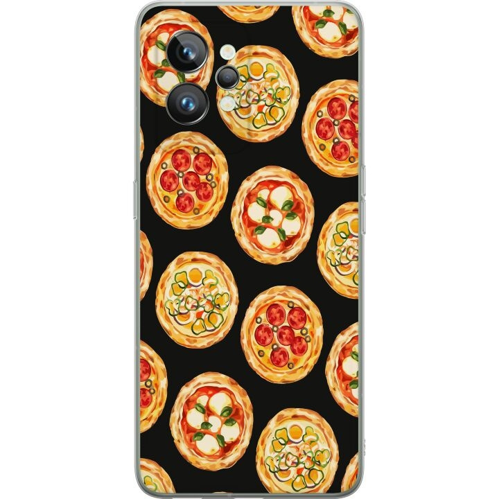 Mobile case for Realme GT2 Pro with Pizza design in the group SMARTPHONE & TABLETS / Phone cases / Realme at TP E-commerce Nordic AB (A58053)