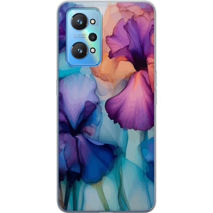 Mobile case for Realme GT Neo2 with Magical flowers design in the group SMARTPHONE & TABLETS / Phone cases / Realme at TP E-commerce Nordic AB (A58070)