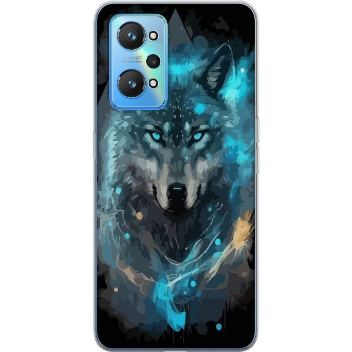 Mobile case for Realme GT Neo2 with Wolf design in the group SMARTPHONE & TABLETS / Phone cases / Realme at TP E-commerce Nordic AB (A58072)