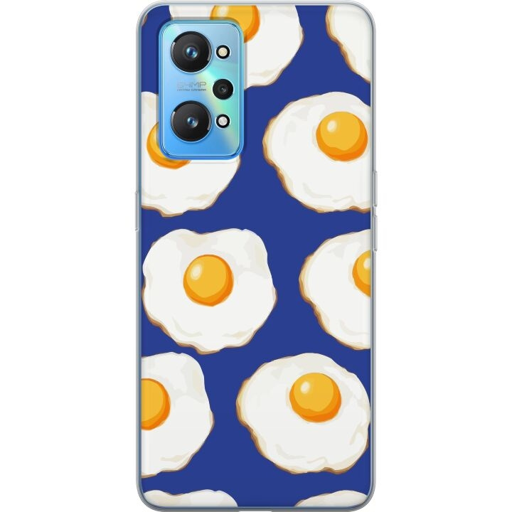 Mobile case for Realme GT Neo2 with Fried eggs design in the group SMARTPHONE & TABLETS / Phone cases / Realme at TP E-commerce Nordic AB (A58073)