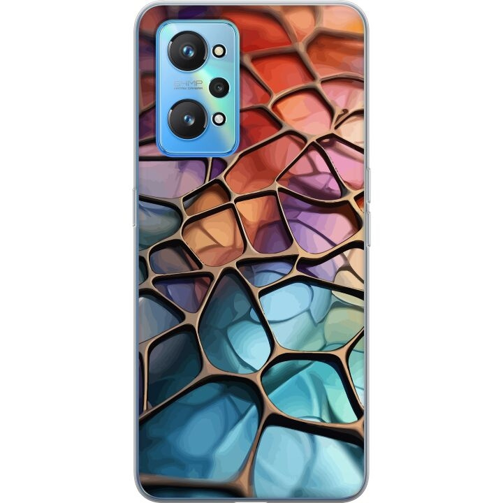 Mobile case for Realme GT Neo2 with Metallic pattern design in the group SMARTPHONE & TABLETS / Phone cases / Realme at TP E-commerce Nordic AB (A58077)