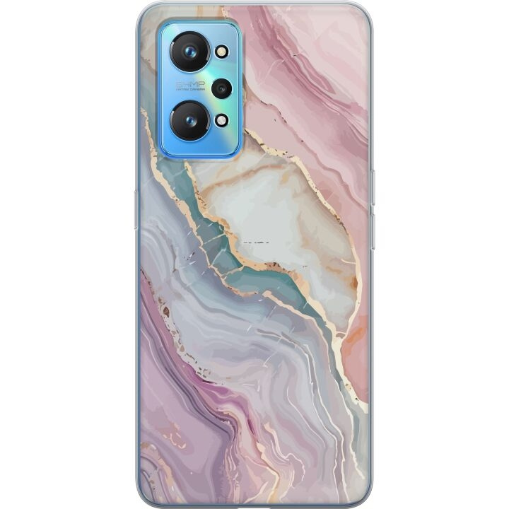 Mobile case for Realme GT Neo2 with Marble design in the group SMARTPHONE & TABLETS / Phone cases / Realme at TP E-commerce Nordic AB (A58089)